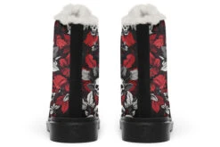 BloodLeaf Winter Boots -Rogue & Wolf Shop WinterBoots BloodLeafWinterBoots 173 20189 Comfyboots Blk STR5 NLB