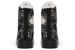 Blush Kintsugi Rose Winter Boots -Rogue & Wolf Shop WinterBoots BlushKintsugiRoseBoots 173 67155 Comfyboots Blk STR5 NLB