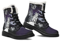 Castle Whitewolf Winter Boots -Rogue & Wolf Shop WinterBoots CastleWhitewolfWinterBoots 173 10543 Comfyboots Blk STR8 NLB