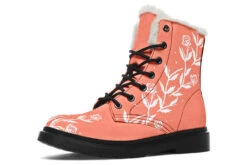 Coral Black Widow Winter Boots
