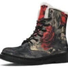 Crimson Thorns Winter Boots