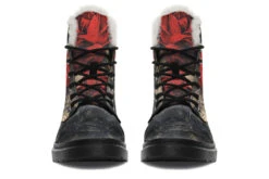 Crimson Thorns Winter Boots -Rogue & Wolf Shop WinterBoots CrimsonThornsWinterBoots 173 36781 Comfyboots Blk STR4 NLB