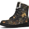 Emberblossom Winter Boots -Rogue & Wolf Shop WinterBoots EmberblossomWinterBoots 173 90791 Comfyboots Blk STR2 NLB