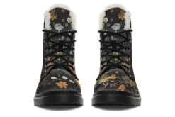 Emberblossom Winter Boots -Rogue & Wolf Shop WinterBoots EmberblossomWinterBoots 173 90791 Comfyboots Blk STR4 NLB