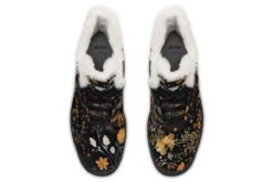 Emberblossom Winter Boots -Rogue & Wolf Shop WinterBoots EmberblossomWinterBoots 173 90791 Comfyboots Blk STR6 RAW