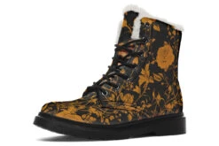 Golden Rose Romance Winter Boots