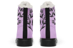 Lavender Black Widow Winter Boots 13 Lavender Black Widow Winter Boots -Rogue & Wolf Shop WinterBoots LavenderBlackWidowWinterBoots 173 07519 Comfyboots Blk STR5 NLB