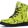 Lime Nightshade Winter Boots -Rogue & Wolf Shop WinterBoots LimeNightshadeWinterBoots 173 43214 Comfyboots Blk STR2 NLB