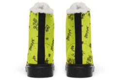 Lime Nightshade Winter Boots -Rogue & Wolf Shop WinterBoots LimeNightshadeWinterBoots 173 43214 Comfyboots Blk STR5 NLB