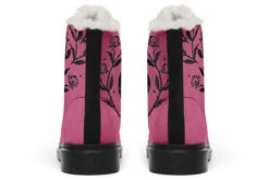 Mauve Black Widow Winter Boots -Rogue & Wolf Shop WinterBoots MauveBlackWidowWinterBoots 173 07524 Comfyboots Blk STR5 NLB