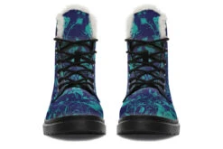 Ocean Rose Romance Winter Boots 12 Ocean Rose Romance Winter Boots -Rogue & Wolf Shop WinterBoots OceanRoseRomanceWinterBoots 173 93470 Comfyboots Blk STR4 NLB