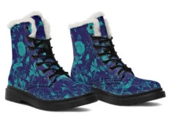 Ocean Rose Romance Winter Boots 15 Ocean Rose Romance Winter Boots -Rogue & Wolf Shop WinterBoots OceanRoseRomanceWinterBoots 173 93470 Comfyboots Blk STR9 NLB