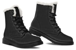 Pitch Black Winter Boots -Rogue & Wolf Shop WinterBoots PitchBlackWinterBoots 173 64446 Comfyboots Blk STR8 NLB