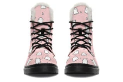 Rose Ghost Party Winter Boots -Rogue & Wolf Shop WinterBoots RoseGhostPartyWinterBoots 173 43254 Comfyboots Blk STR4 NLB