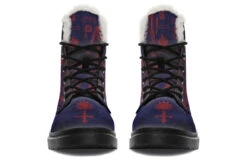 Scarlet Vampire Study Winter Boots -Rogue & Wolf Shop WinterBoots ScarletVampireStudyWinterBoots 173 06258 Comfyboots Blk STR4 NLB