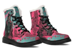 Shinigami Winter Boots -Rogue & Wolf Shop WinterBoots ShinigamiWinterBoots 173 27944 Comfyboots Blk STR9 NLB