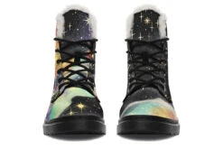 Starlit Wanderer Winter Boots -Rogue & Wolf Shop WinterBoots StarlitWandererWinterBoots 173 64458 Comfyboots Blk STR4 NLB