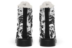 White Torment Winter Boots -Rogue & Wolf Shop WinterBoots WhiteTormentWinterBoots 173 38609 Comfyboots Blk STR5 NLB