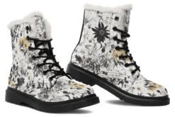 Wildflower Winter Boots -Rogue & Wolf Shop WinterBoots WildflowerWinterBoots 173 53471 Comfyboots Blk STR8 NLB