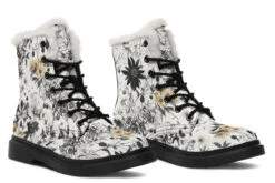 Wildflower Winter Boots -Rogue & Wolf Shop WinterBoots WildflowerWinterBoots 173 53471 Comfyboots Blk STR9 NLB