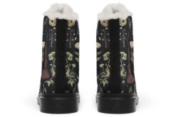 Witches' Broomsticks Winter Boots -Rogue & Wolf Shop WinterBoots WitchesBroomsticksWinterBoots 173 65386 Comfyboots Blk STR5 NLB