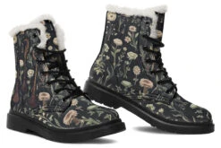 Witches' Broomsticks Winter Boots -Rogue & Wolf Shop WinterBoots WitchesBroomsticksWinterBoots 173 65386 Comfyboots Blk STR8 NLB