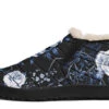 Blue Rose Romance Winter Sneakers -Rogue & Wolf Shop WinterSneakers BlueRoseRomanceWinterSneakers 173 54160 Wintersneakers Blk STR1 NLB