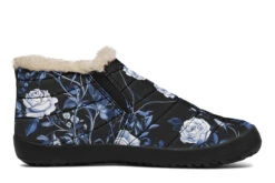 Blue Rose Romance Winter Sneakers -Rogue & Wolf Shop WinterSneakers BlueRoseRomanceWinterSneakers 173 54160 Wintersneakers Blk STR2 NLB