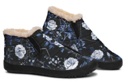 Blue Rose Romance Winter Sneakers -Rogue & Wolf Shop WinterSneakers BlueRoseRomanceWinterSneakers 173 54160 Wintersneakers Blk STR7 NLB
