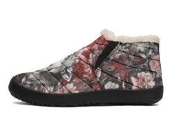 Crimson Wolf Winter Sneakers