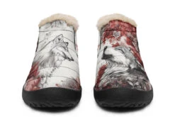 Crimson Wolf Winter Sneakers -Rogue & Wolf Shop WinterSneakers CrimsonWolfWinterSneakers 173 84170 Wintersneakers Blk STR4 NLB