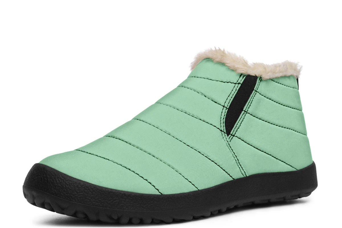 Mint Green Winter Sneakers 4 Mint Green Winter Sneakers - Image 2