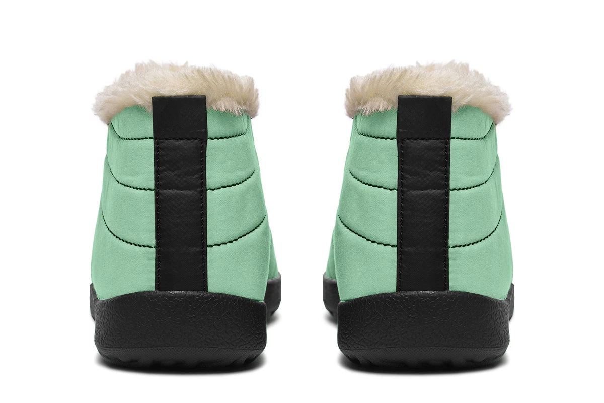 Mint Green Winter Sneakers 7 Mint Green Winter Sneakers - Image 5