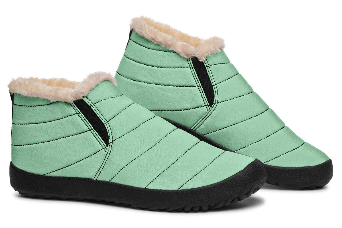 Mint Green Winter Sneakers 8 Mint Green Winter Sneakers - Image 6