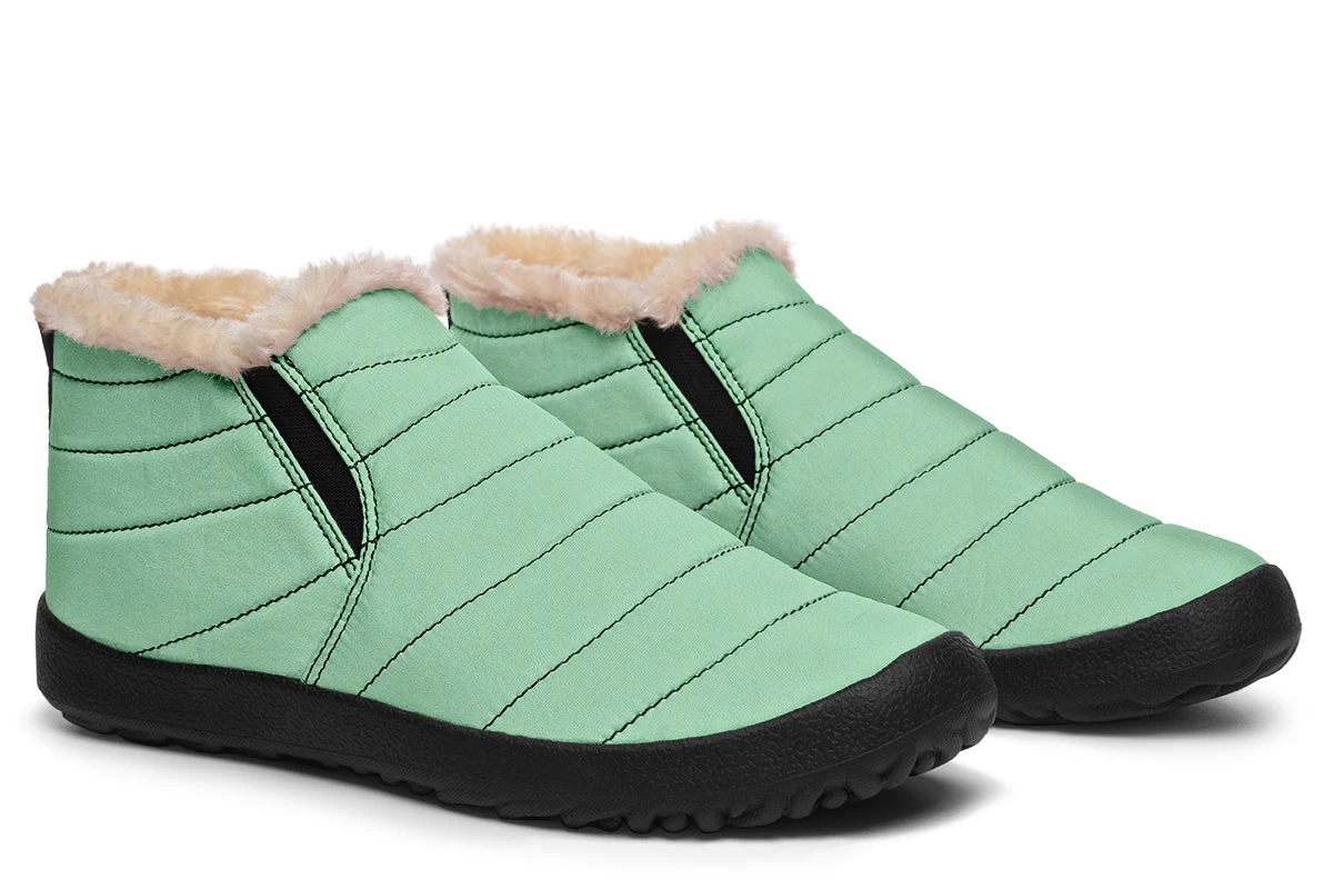 Mint Green Winter Sneakers 9 Mint Green Winter Sneakers - Image 7