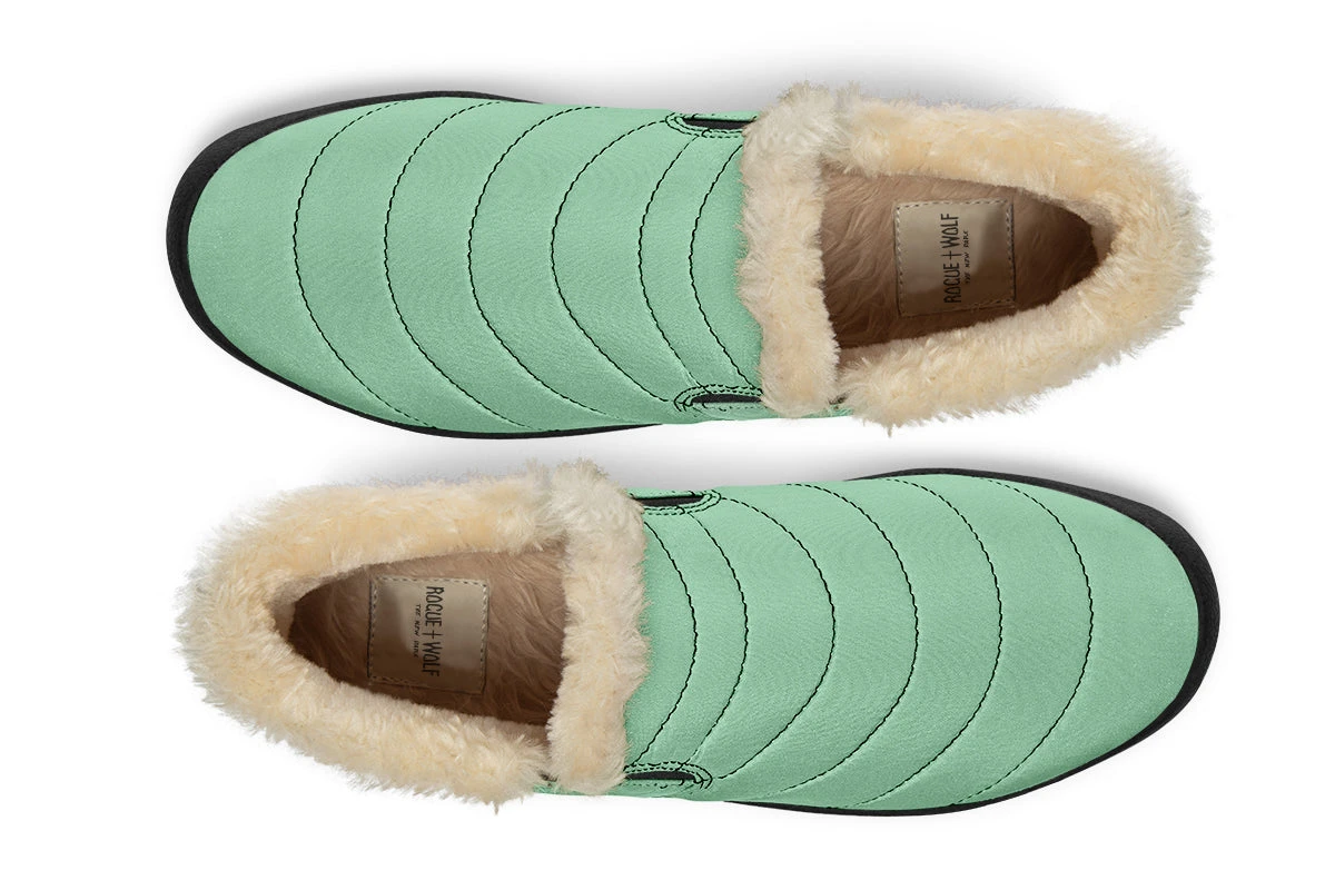 Mint Green Winter Sneakers 11 Mint Green Winter Sneakers - Image 9