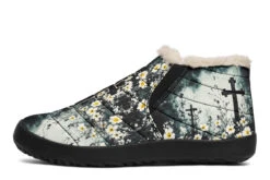 Mourning Petals Winter Sneakers