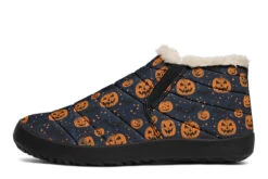 Pumpkin Party Winter Sneakers