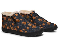 Pumpkin Party Winter Sneakers -Rogue & Wolf Shop WinterSneakers PumpkinPartyWinterSneakers 173 38901 Wintersneakers Blk STR8 NLB