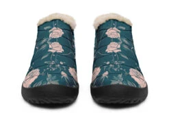 Teal Rose Romance Winter Sneakers -Rogue & Wolf Shop WinterSneakers TealRoseRomanceWinterSneakers 173 54166 Wintersneakers Blk STR4 NLB