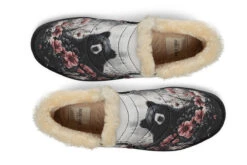 Wildflower Bear Winter Sneakers -Rogue & Wolf Shop WinterSneakers WildflowerBearWinterSneakers 173 84199 Wintervibesneakers Blk STR6 RAW