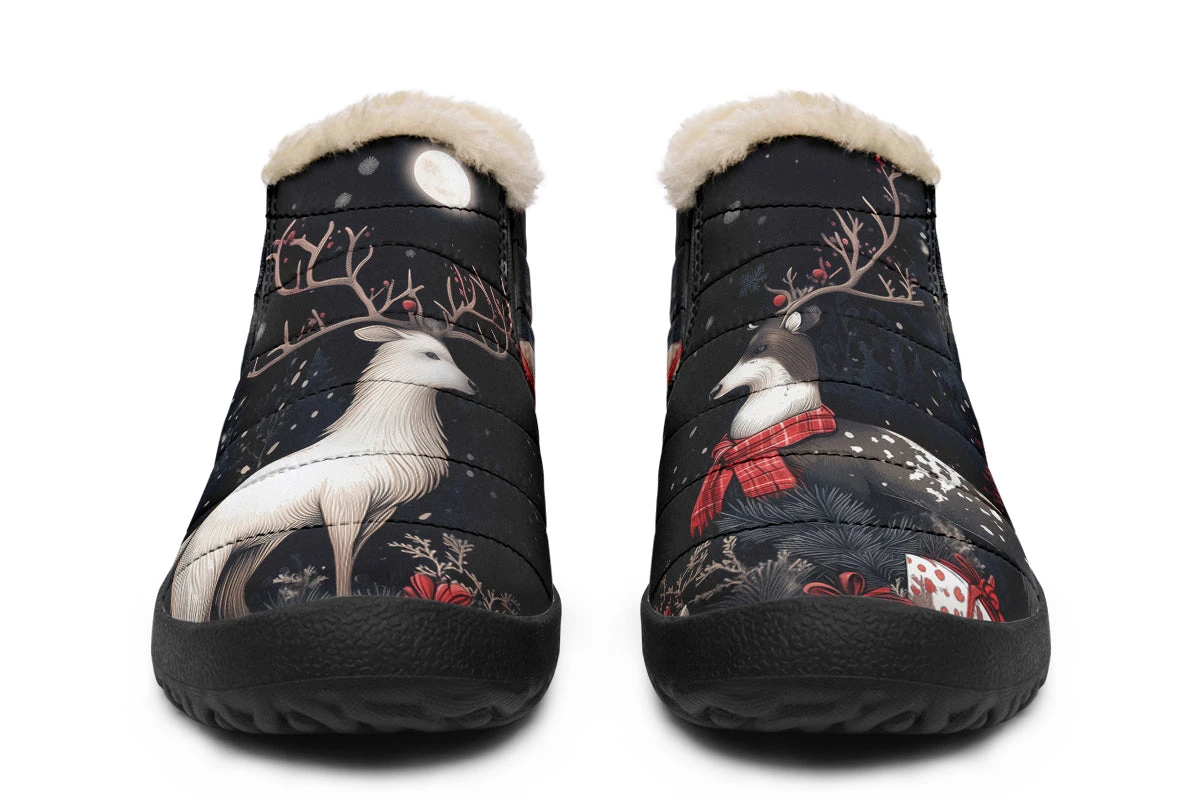 Yule Antlers Winter Sneakers 6 Yule Antlers Winter Sneakers - Image 4