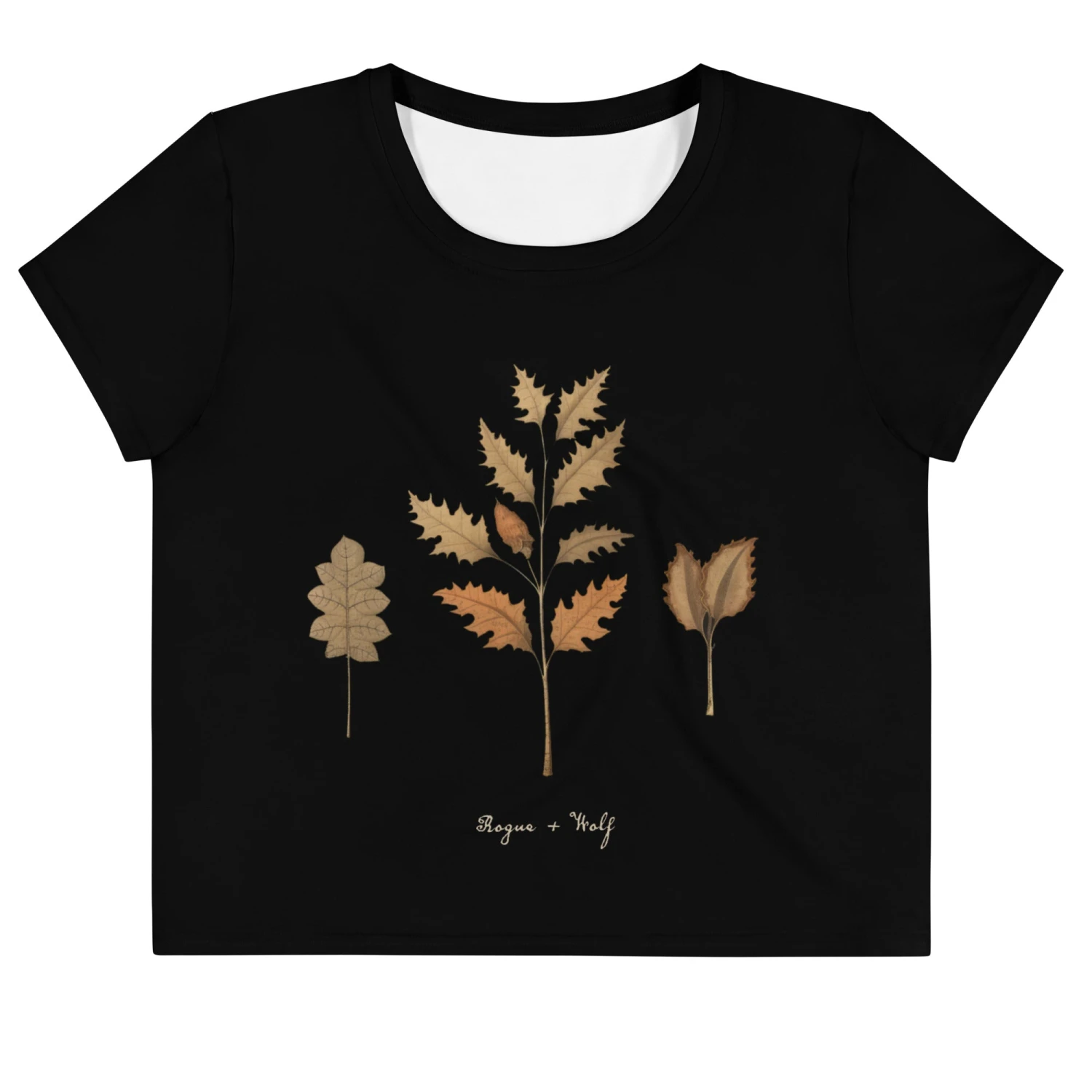 Autumn Memoir Short Sleeve Crop Top 7 Autumn Memoir Short Sleeve Crop Top - Image 5