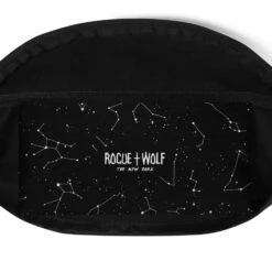 Purr Nebula Fanny Pack -Rogue & Wolf Shop all over print fanny pack white pocket 65b7d43a4e54d