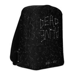 Dead Or Alive Backpack -Rogue & Wolf Shop all over print minimalist backpack white right 6538e2a3552d6