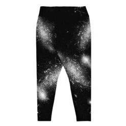 Constellation Plus Size Leggings -Rogue & Wolf Shop all over print plus size leggings white back 65966f7c4d8c6