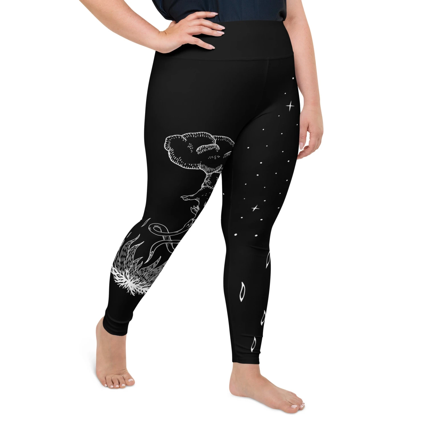 Godbane Plus Size Leggings 4 Godbane Plus Size Leggings - Image 2