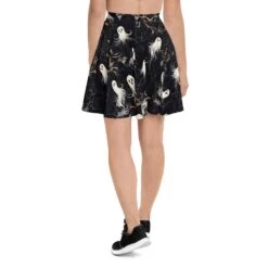Cottage Spirits Skater Skirt -Rogue & Wolf Shop all over print skater skirt white back 67fcd669c406c