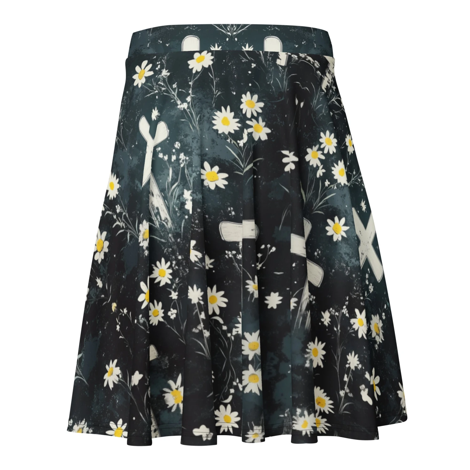 Graveyard Bloom Skater Skirt 5 Graveyard Bloom Skater Skirt - Image 3