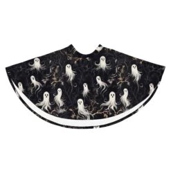 Cottage Spirits Skater Skirt -Rogue & Wolf Shop all over print skater skirt white front 67fcd669c3ef4